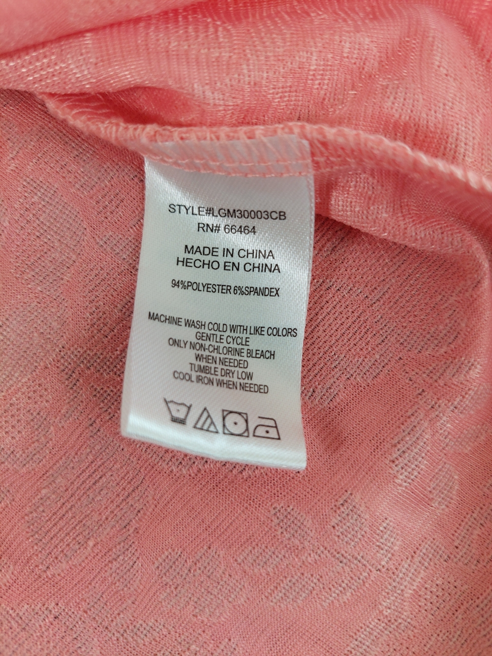 Laurel Grey Pink Floral Jacquard Zip Up Jacket Roll Tab Sleeves Size L - Picture 6 of 8